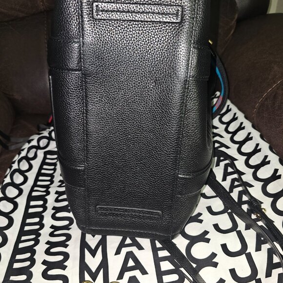 MARC JACOBS THE TOTE BAG BLACK LEATHER - Picture 8 of 8